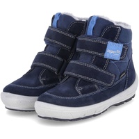 superfit Baby Jungen GROOVY warm gefütterte Gore-Tex warm gefütterte Gore-Tex warm gefütterte Gore-Tex Lammfell-Futter Schneestiefel, Blau (BLAU/BLAU 8000), 20 EU