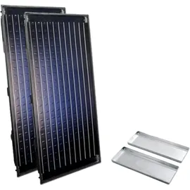 Bosch Solaranlage SO544, Flachdach mit Beschwerungswannen