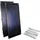 Bosch Solaranlage SO544, Flachdach mit Beschwerungswannen