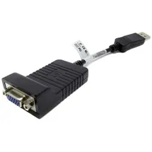HP DisplayPort to VGA Adapter 20 cm Schwarz