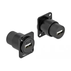 Delock D-Type Module USB 2.0 Type-A female to female