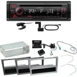 Kenwood KDC-BT450DAB Bluetooth DAB Einbauset für Opel Signum Corsa C Tigra Twintop