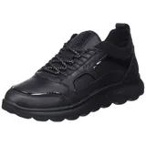 GEOX Damen D Spherica C Sneakers, Schwarz, 37 EU