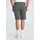 Lindbergh Shorts LINDBERGH, Herren, Gr. XL, N-Gr, grau (grau mix), Web, Obermaterial: 75% Polyester, 22% Viskose, 3% Elasthan, unifarben, bequem kniefrei, Hosen Shorts, mit Viskose und Stretch