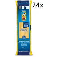 24x De Cecco Spaghettoni Grandi n°414 Pasta Teigwaren aus Hartweizengrieß 500g