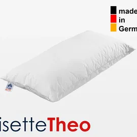 IRISETTE Hirsekissen 40 x 80 cm Weiß