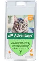 Advantage 40 pour chat et lapin Pipette(S) Unidose(S) 6 pc(s)