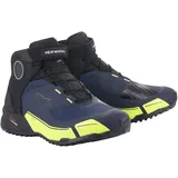 Alpinestars CR-X Drystar - Schwarz/Dunkelblau/Neon-Gelb - 10