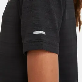 Nike Dri-FIT Miler Trainingsshirt Kinder black XL 158-170 cm