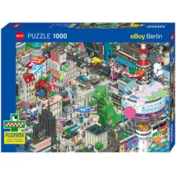 Heye Standardpuzzle 1000 Teile - Pixorama - Berlin Quest