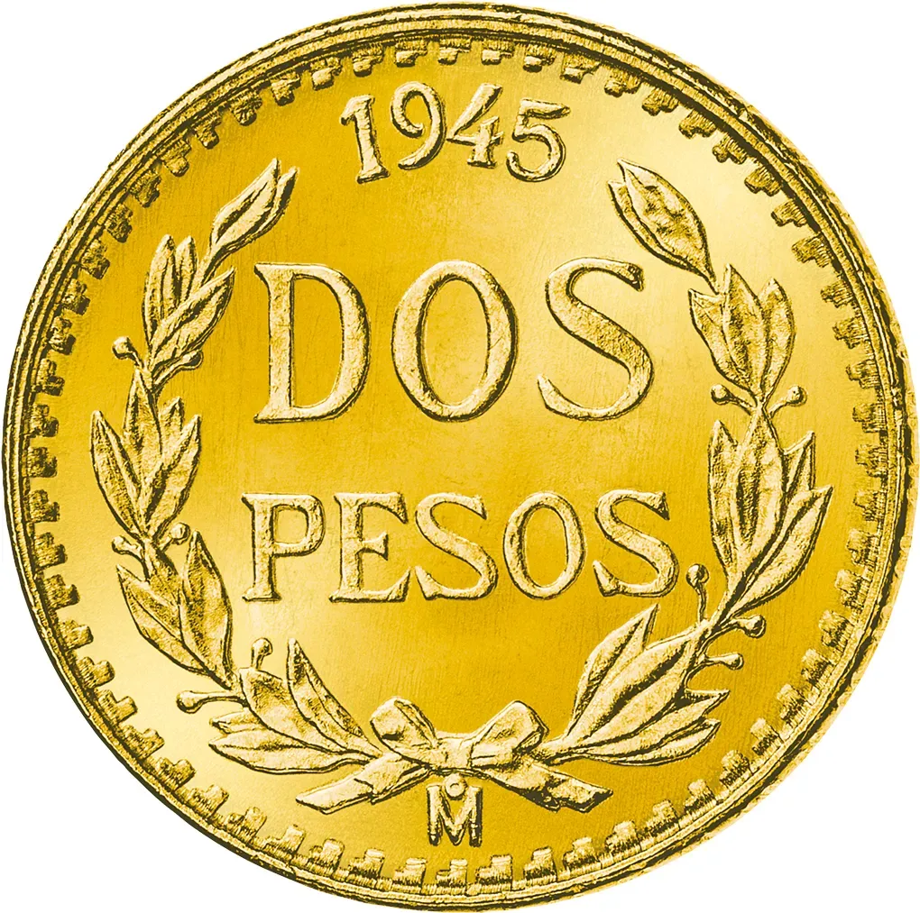 Mexiko 2 Pesos 1919-1948