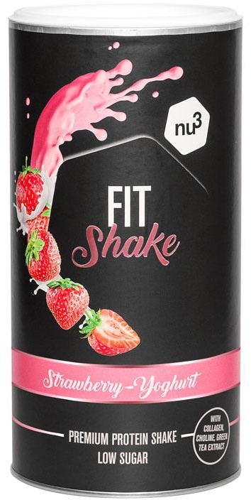 nu3 Fit Shake Fraise - Yaourt 450 g Poudre