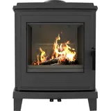Kratki Gußeisen Kaminofen KRATKI K11 Ø 150 6 kW - Schwarz