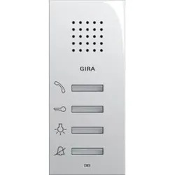 Gira Wohnungsstation Freisp. AP rw gl 125003