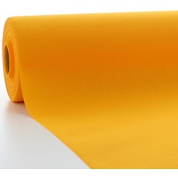 Sovie HORECA Linclass Airlaid Tischdeckenrolle Curry - Tischdecke 120cm x 25m - Einfarbige Papiertischdecke Rolle - Ideal für Party & Hochzeit