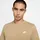 Nike Sportswear Freizeit T-Shirt beige XL