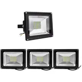 4pcs 30W SMD LED Strahler Fluter,Greenmigo IP65 Flutlicht Leuchtmittel Baustrahler Scheinwerfer Warmweiß Wandstrahler Außenstahler Leuchtmittel 8...