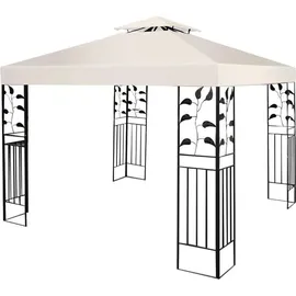 Goplus Ersatzdach für Pavillon 3x3 m 2 Stück Beige