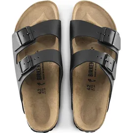 Birkenstock Arizona Naturleder schmal schwarz 41