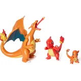 Jazwares Pokémon Entwicklungs Multipack Glumanda Glutexo Glurak