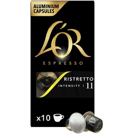 L'OR Kaffeekapseln Espresso Ristretto, 10 Nespresso®* kompatible Kapseln für 10 Getränke