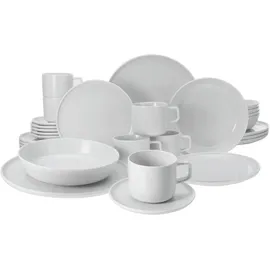 CreaTable Chef Collection Kombiservice 30-tlg. weiß