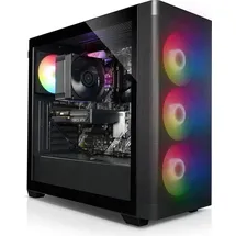 kiebel.de Gaming-PC Wooden V AMD Ryzen 5 5500 4,0 GHz 32 GB RAM 1 TB SSD RX 7600 Win 11