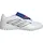 adidas Predator Club Fold-Over Tongue TF Herren Cloud White/Zero Met./Team Royal Blue 40,5