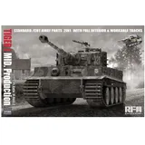 Rye Field Model RM5100 - Tiger I mittlere Production 2 in 1 mit Cutaway Parts & Full Interior 1:35