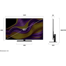 LG OLED65G59LS 65" 4K OLED evo AI Smart TV G5