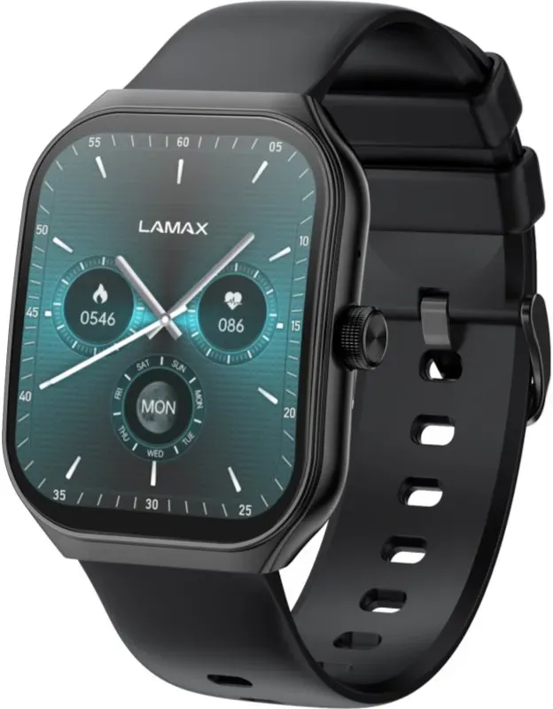 LAMAX Electronics Flow AMOLED Black Smart Watch 1 St.