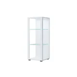 VCM Vitrine Glasol 35 x 35 x 90 cm Weiß