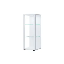 VCM Vitrine Glasol 35 x 35 x 90 cm Weiß