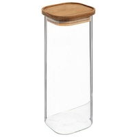5five simply smart 5five - Bocal glas deckel akazie