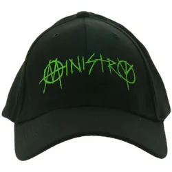 Ministry Unisex Industrial-Metal-Band Trucker-Cap stylische Baseball-Cap Fan-Artikel TC101752MIN Schwarz - One-Size