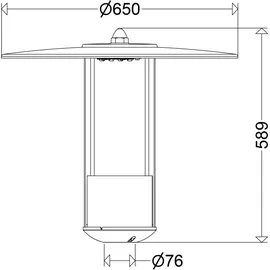 Schuch Licht LED-Pilzleuchte 557 1602R G2 730