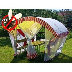 Moskitonetz für den Pavillon Edelweis
