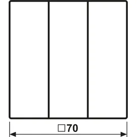 Jung Wippe 3fach BRG 993