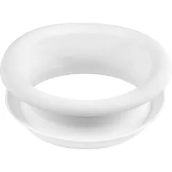 Gummi-WC-Abgangs-Verbinder, auf Gußrohrmuffe (Ausführung: Gummi WC-Abgangs-Verbinder mit innenliegendem Abgang auf Guss-Rohr NW100)