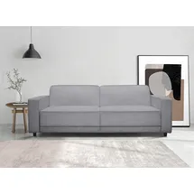 dorel home Schlafcouch 3-Sitzer Polyester Grau