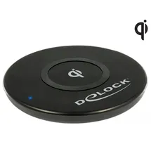 DeLock Mobile Qi kabellose Schnelllade-Station 7,5 - Qi-Ladegerät, 5 V, 10 W, schwarz