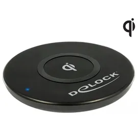 DeLock Mobile Qi kabellose Schnelllade-Station 7,5 - Qi-Ladegerät, 5 V, 10 W, schwarz