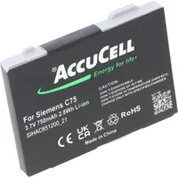 AccuCell Akku passend für Siemens C75, 750mAh