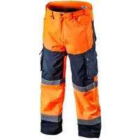 Neo Tools Softshell-Warnschutzhose mit Reflektionsstreifen orange XXXL