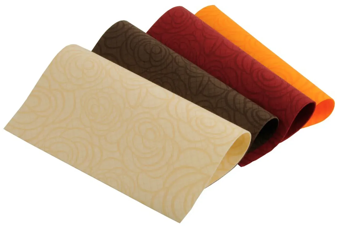 Hypafol Airlaid Motiv-Serviette Roses altrosa, 100St., verschiedene Farben und Motive, 40x40cm, hochwertiges Material