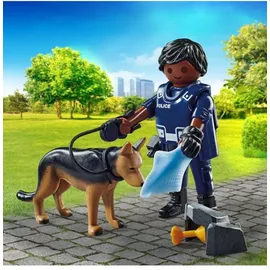 Playmobil Special Plus Polizist mit Spürhund 71162