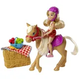 Mattel Barbie Spaß auf dem Bauernhof Puppe Chelsea und Pony | Puppen Spielset