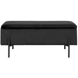 House Nordic Sitzbank Watford Schwarz 95 x 37 x 40 cm