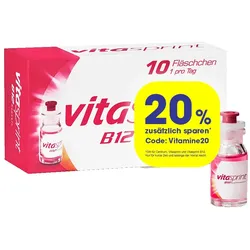 Vitasprint B12 Trinkfläschchen, für mehr Energie 10 St