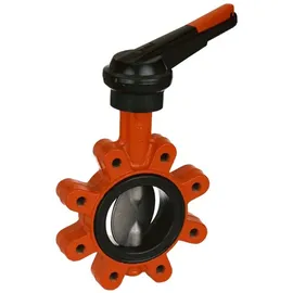 KSB Absperrklappe Boax-sf, Gewindeflansch Handhebel, Pn 10/16 Dn 100